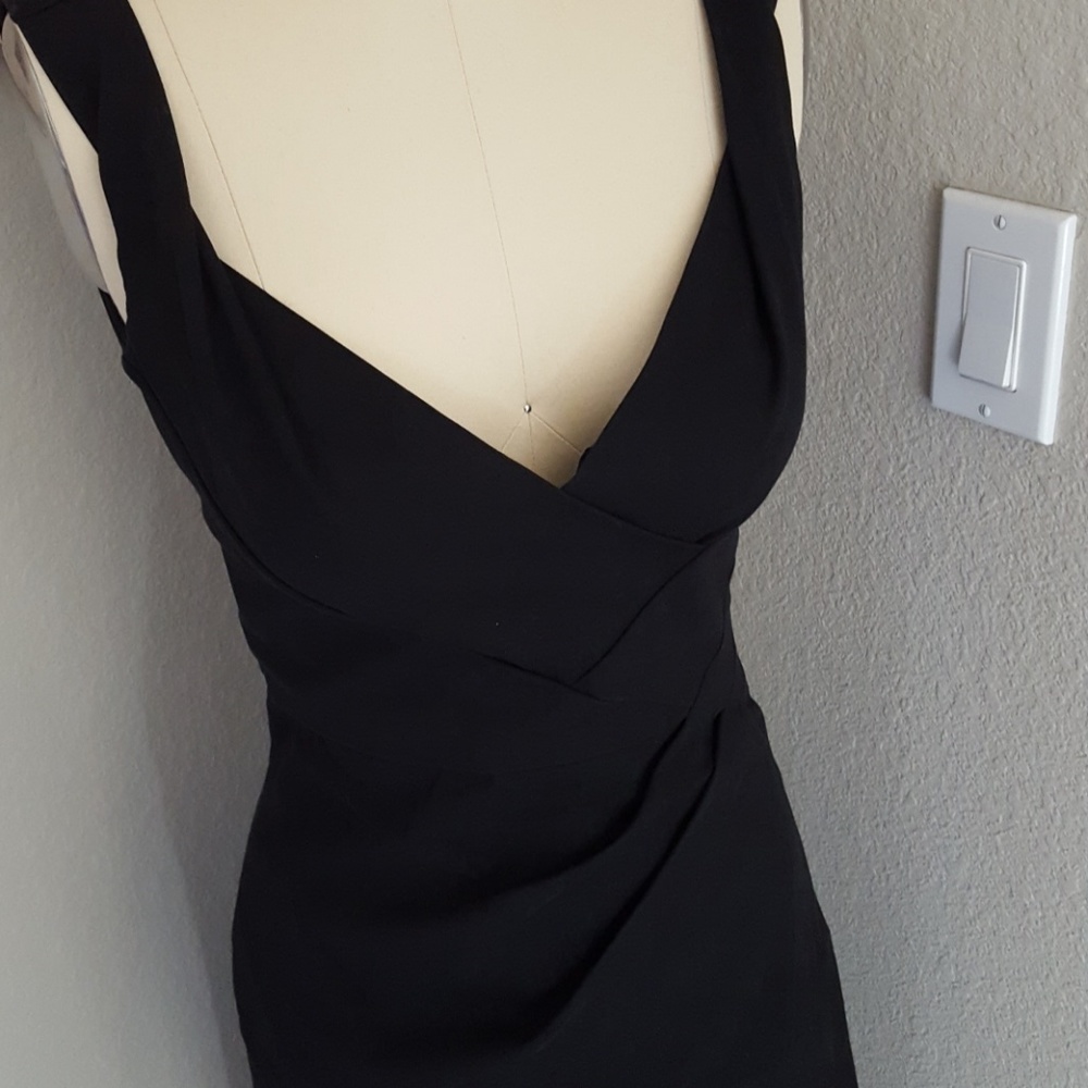 NWT DSquared2 Minimalist Black Sheath Dress 42 - Picture 2 of 8